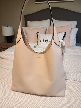 New Nwt Coach Brooklyn 39 Cream Nude Pink Handbag Bag